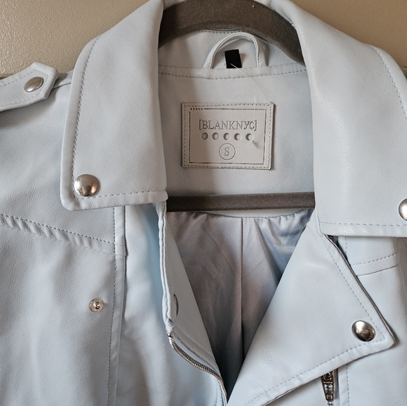 BlankNYC powder blue jacket - Picture 2 of 2